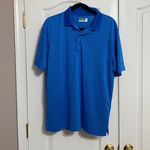 Performance Blue Polo.